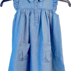Tahari Denim Dress Size 3T New